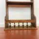 Old wooden wall shelf