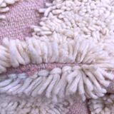 Tapis rose maroccain en laine 200cmx300cm