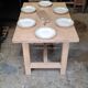 Petite Table de ferme rénovée