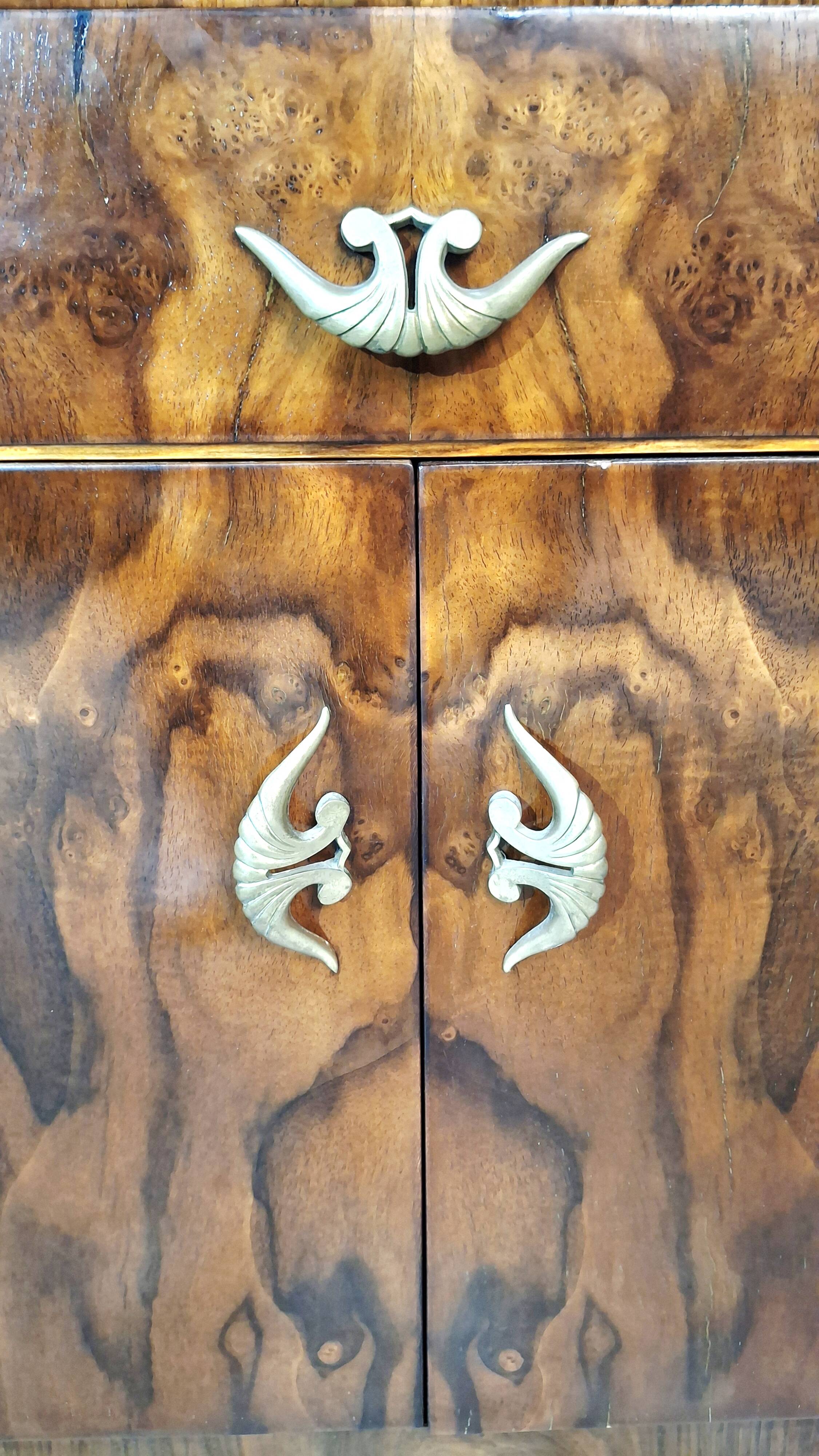50s Italian Art Deco Nightstands