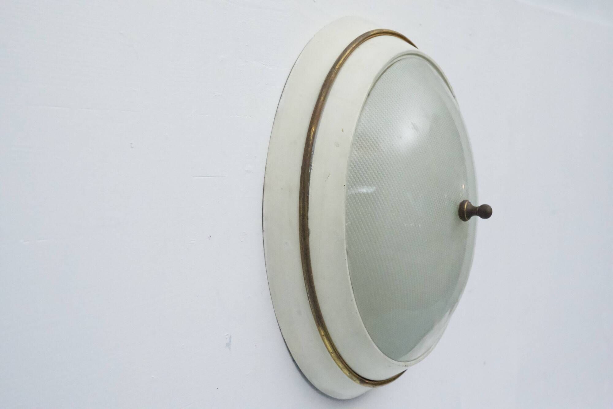 Mid-Century Ceiling Lamp, Italy, 1950s