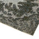 Tapis contemporain oriental des années 1970 168 cm x 260 cm tapis gris fait à la main