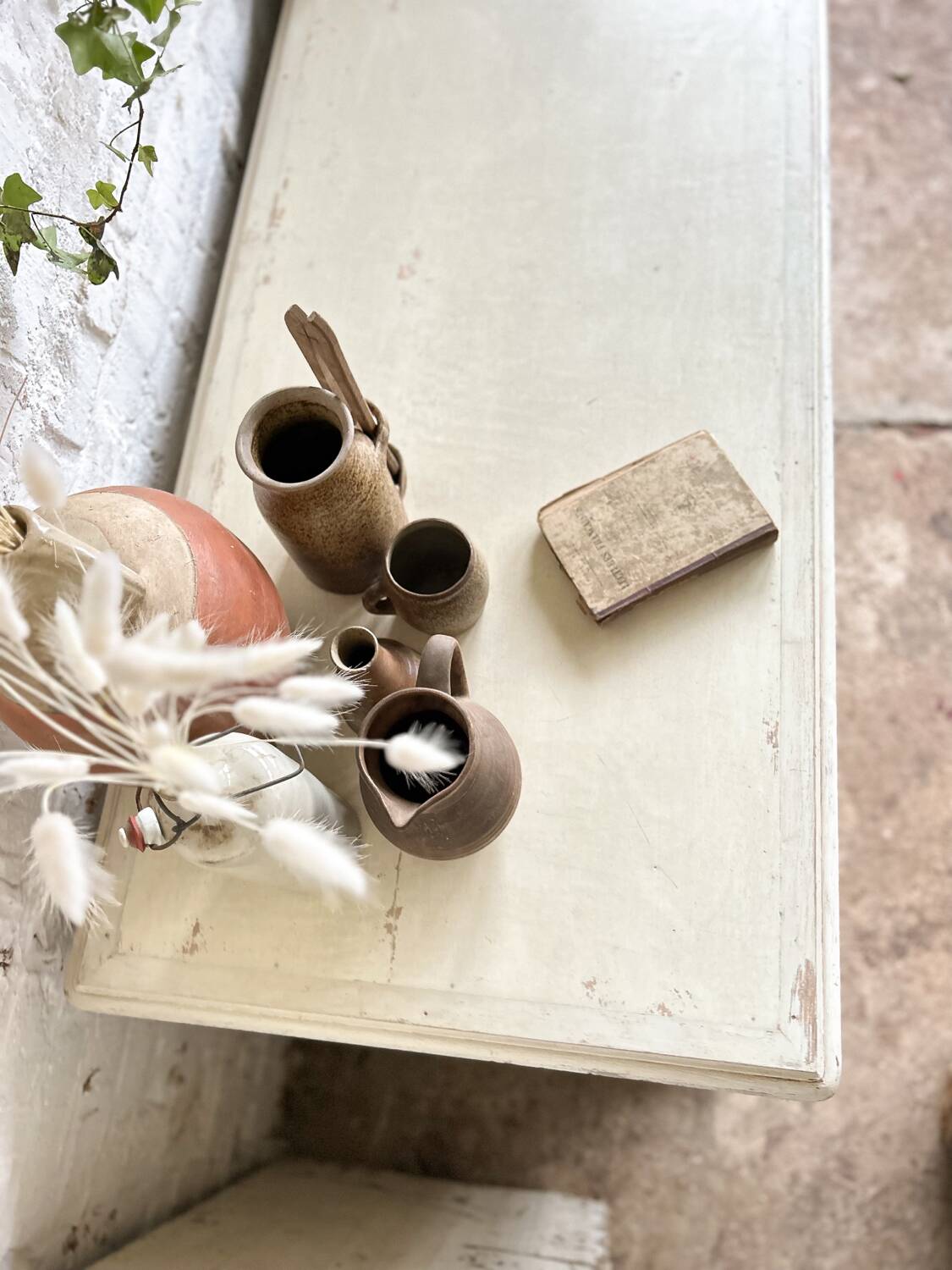 Old haberdashery furniture with original patina
