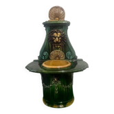Glazed terracotta fountain from Vietri di Salerno, Italy, 1990s.