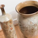 Vases from the 70s signed Michel Bailly