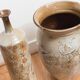 Vases from the 70s signed Michel Bailly