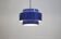 Lampe vintage Jo Hammerborg bleue emblématique | Fog & Morup | Modèle Juno