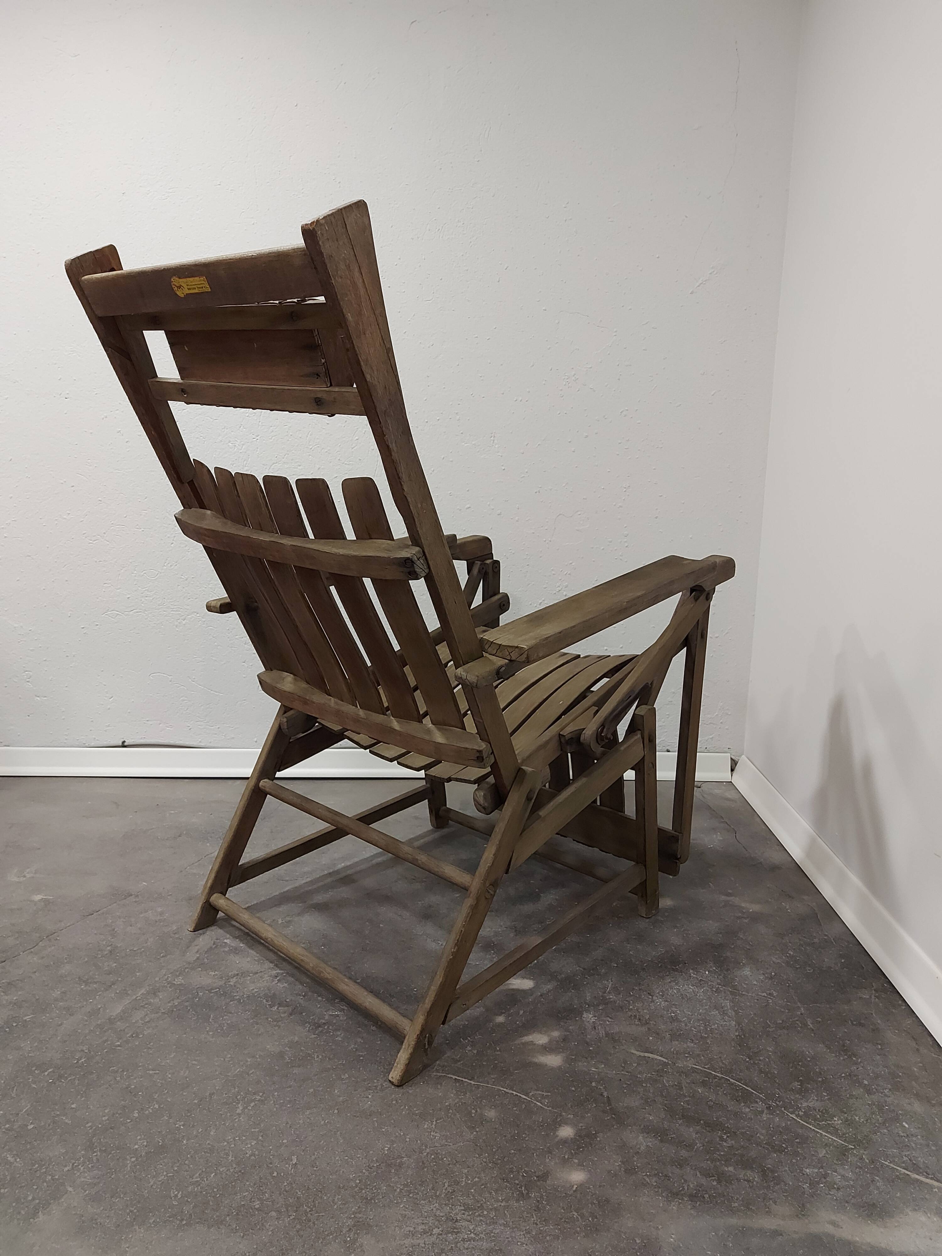 Fauteuil Siesta Medizinal N. 44 par Hans et Wassili Luckhardt pour Thonet, années 1930