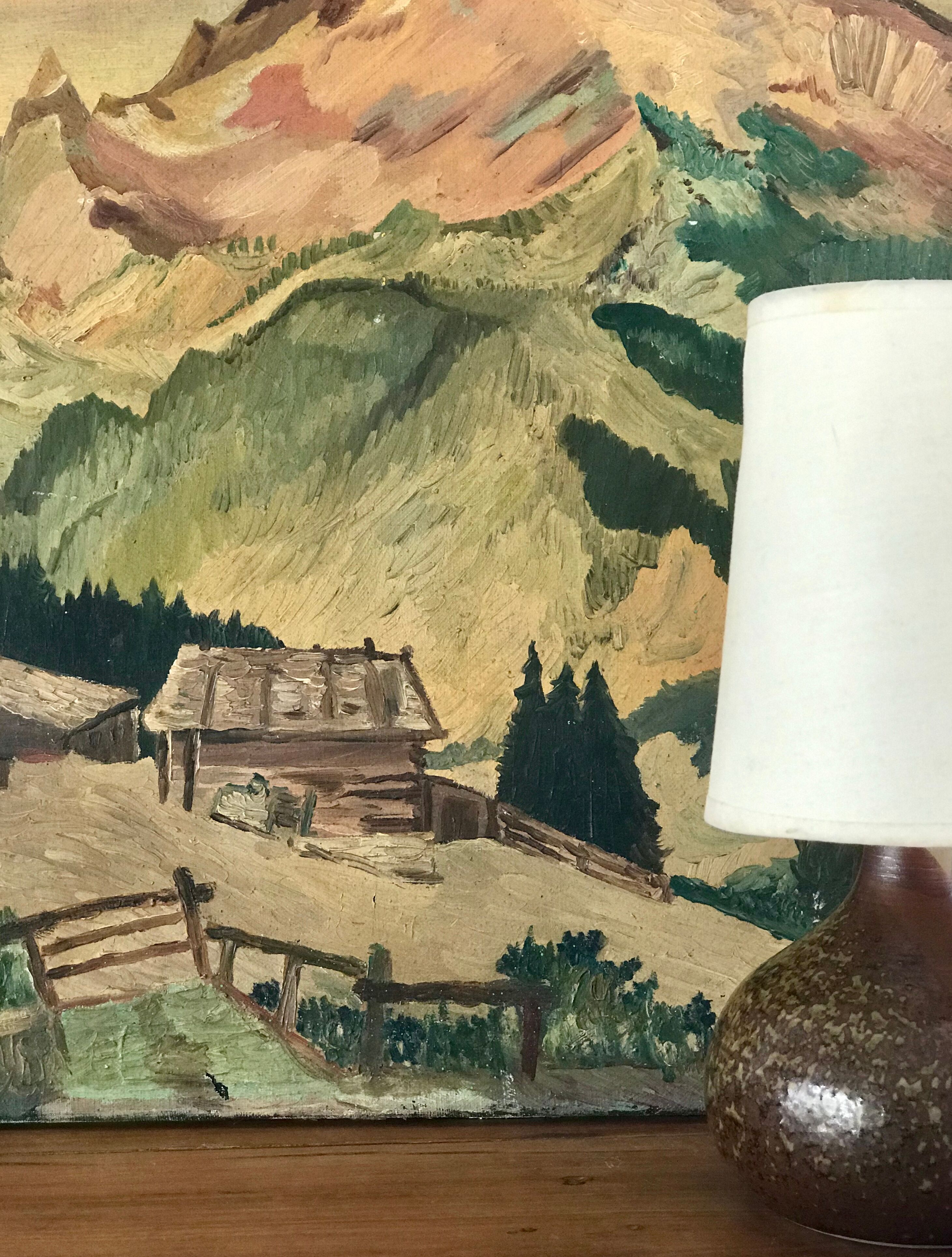 Lampe grès