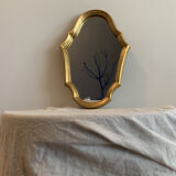 Golden mirror - 33x22cm