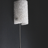 Vintage wall sconce in perspex from the 60s