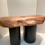 Solid wood low table