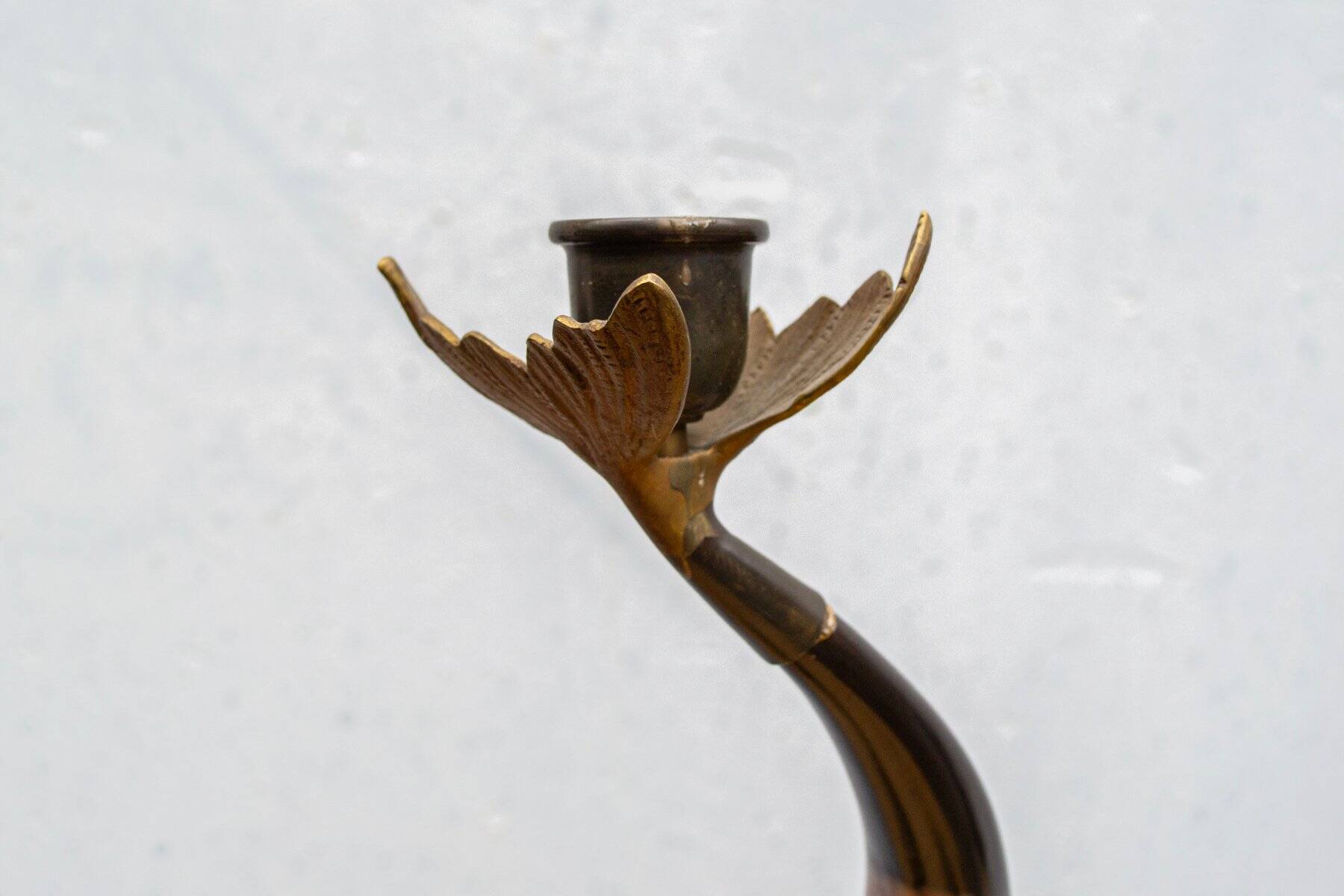 Portacandele a forma di pesce di Hauy Pouigo, Firenze, Italia, anni '70, set of 2