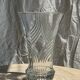 Vase en verre à décor géométrique