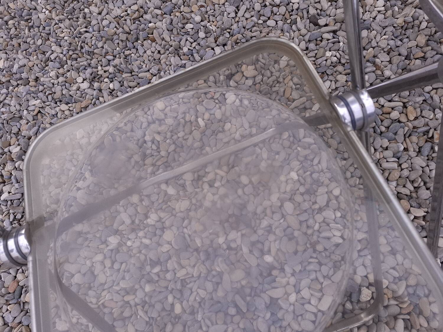 5 vintage 70'S chairs + Giancarlo Piretti Castelli support