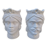teste di moro siciliane in ceramica