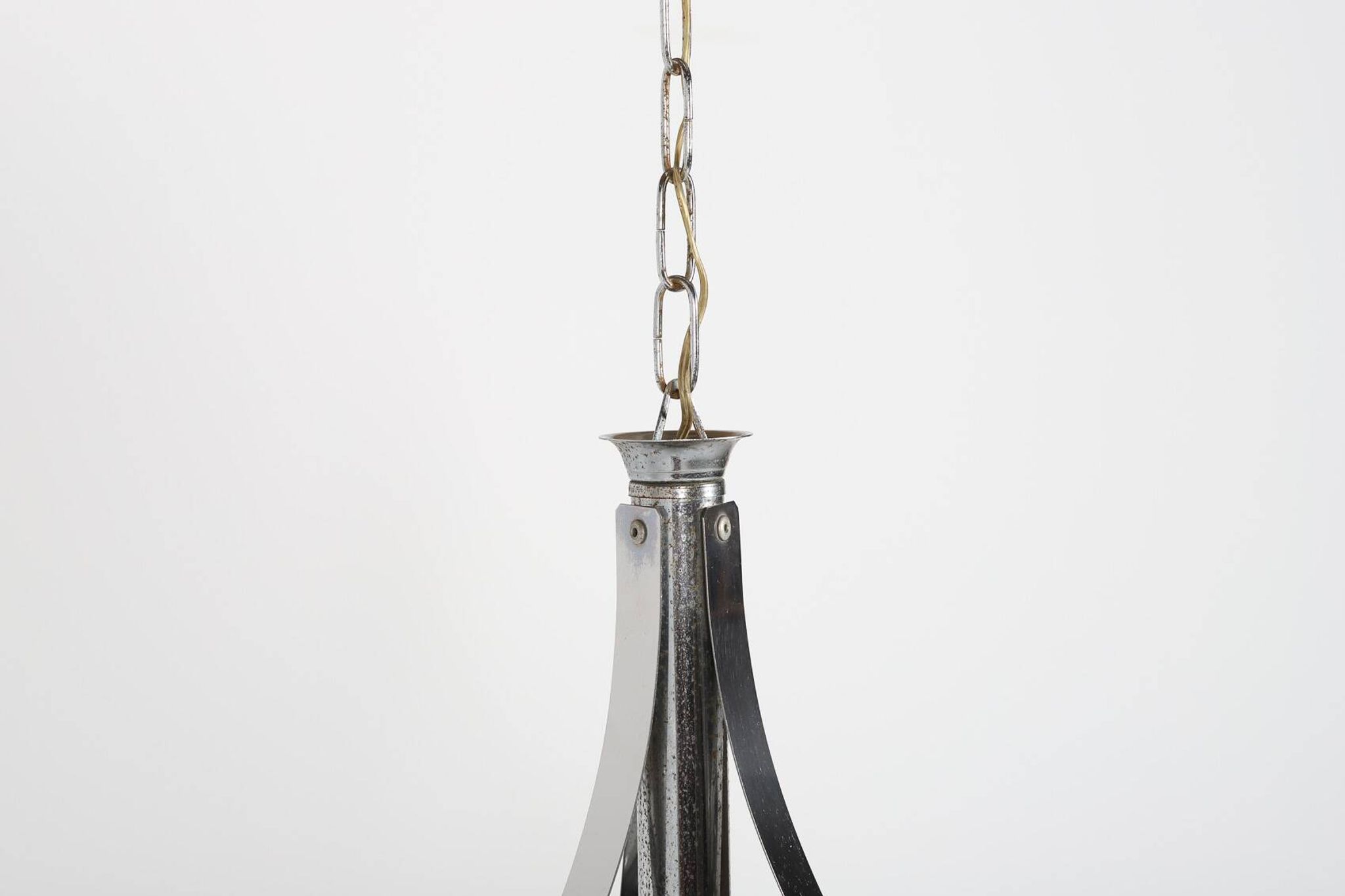 Lampe à suspension italienne moderne de Mazzega