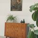 Small buffet with two doors by Frantisek Jirak, oak, 1960.