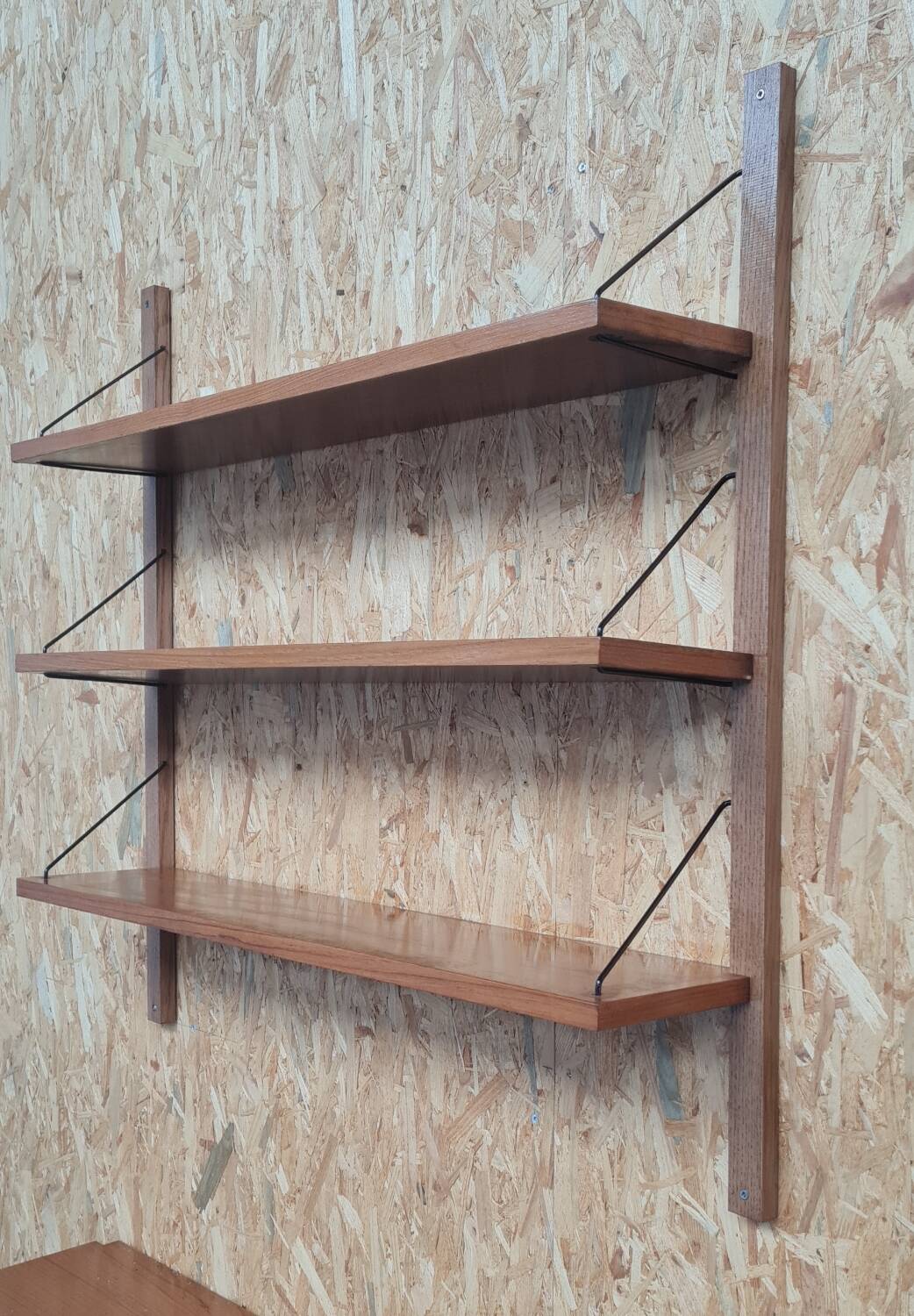 Teak wall shelf 1960