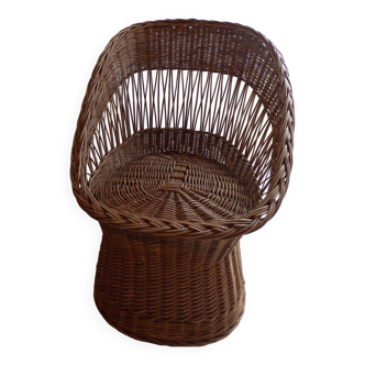 rattan armchair