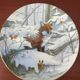 Walty Dudok van Heel "Winter" Wall Plate