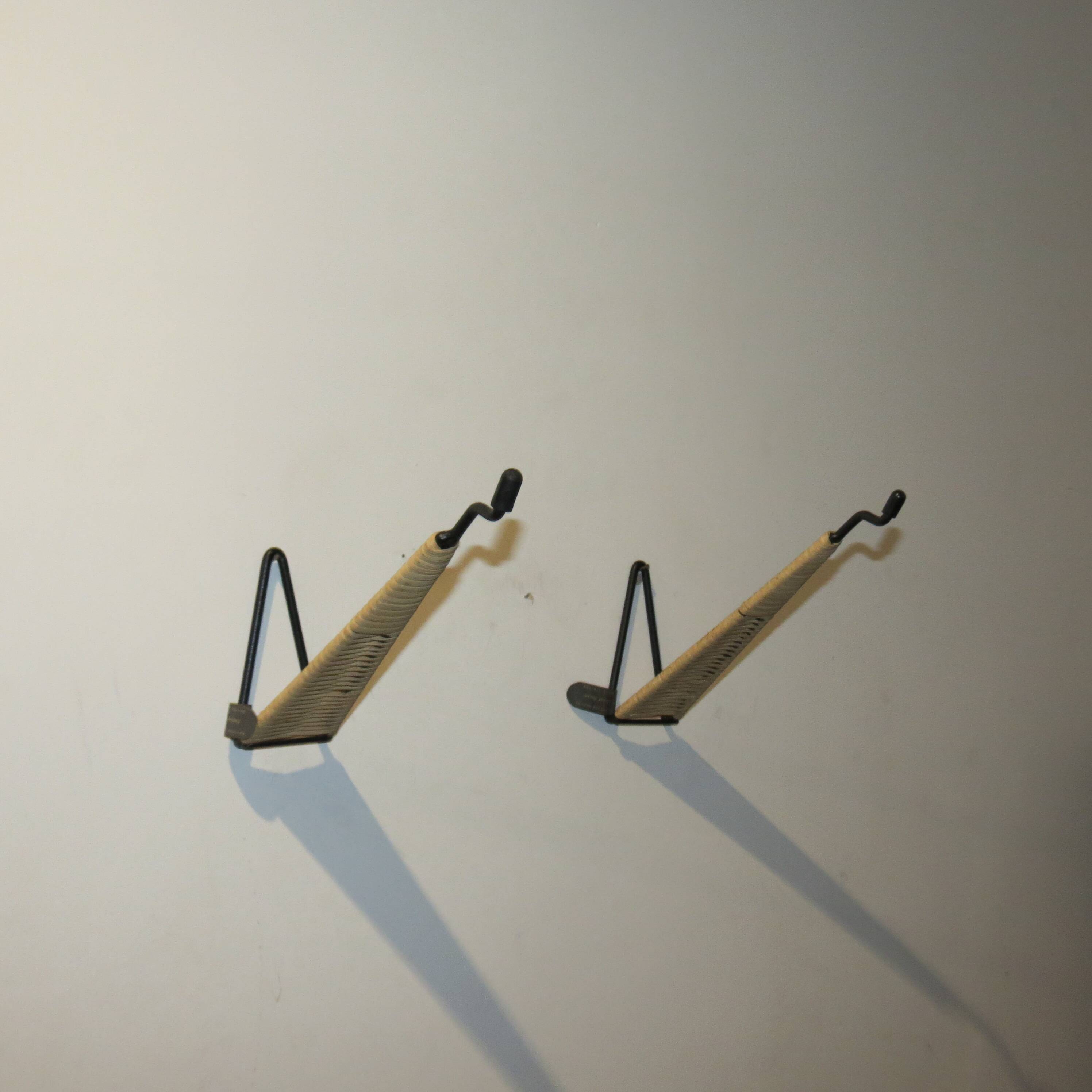 1960s Wall mounted Hanger Hook By Desmond Sawyer Rattan