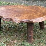 Elm wood table