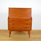 Danish Teak Secretary by Arne Wahl Iversen, Vinde Mobelfabrik Edition 1