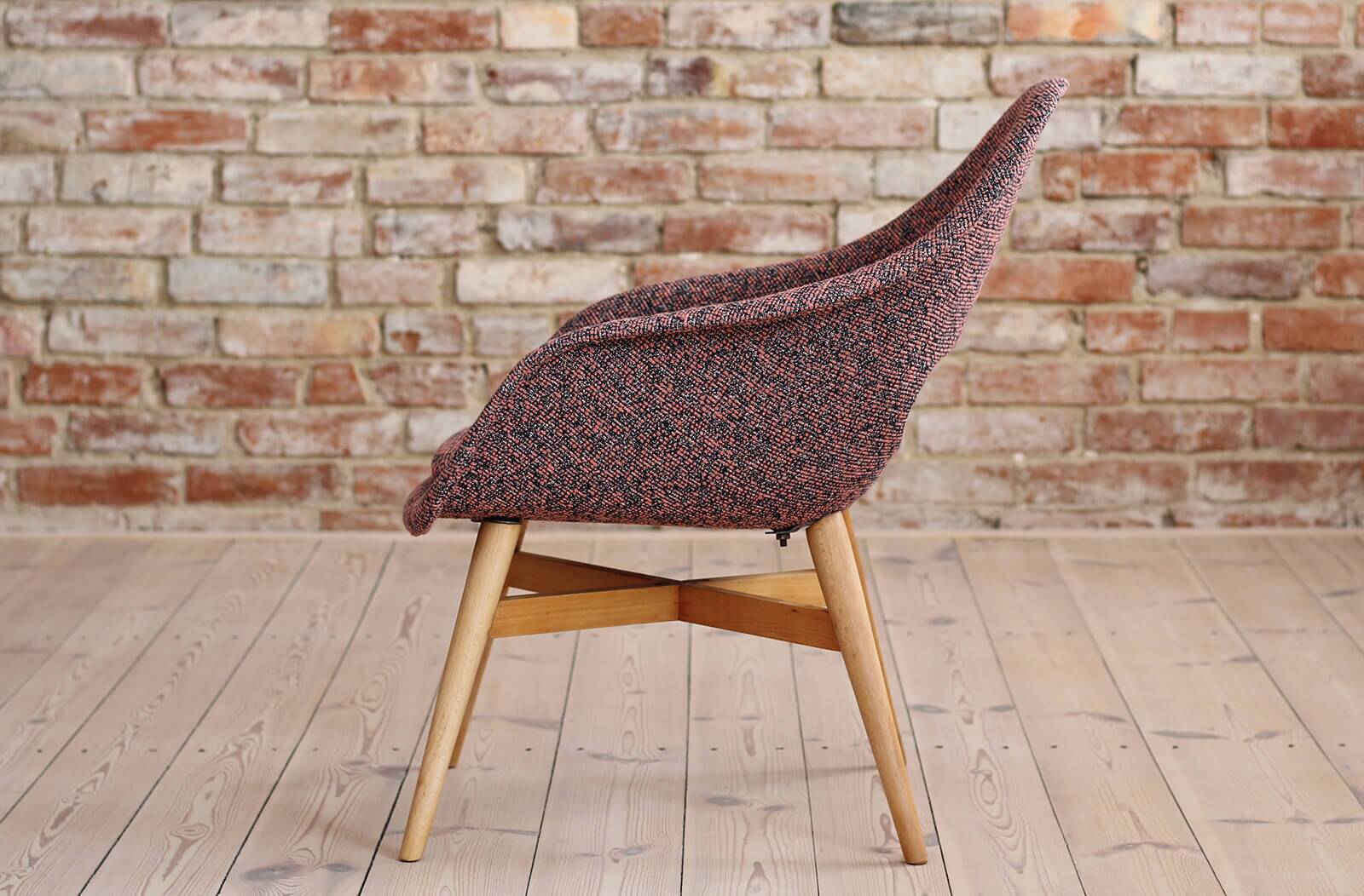 Set of 2 Lounge Chairs designed by Miroslav Navrátil, 1950s, Czech Republic