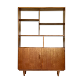 Vintage Scandinavian teak separator library