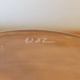 Val St Lambert crystal red wine glasses