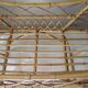 Vintage rattan cradle