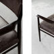 Brown leather executive chair by Arne Vodder, 1960