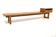 Scandinavian pine bench, Sweden, 1960