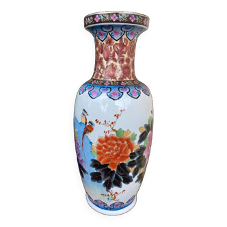 Grand vase chine XXeme