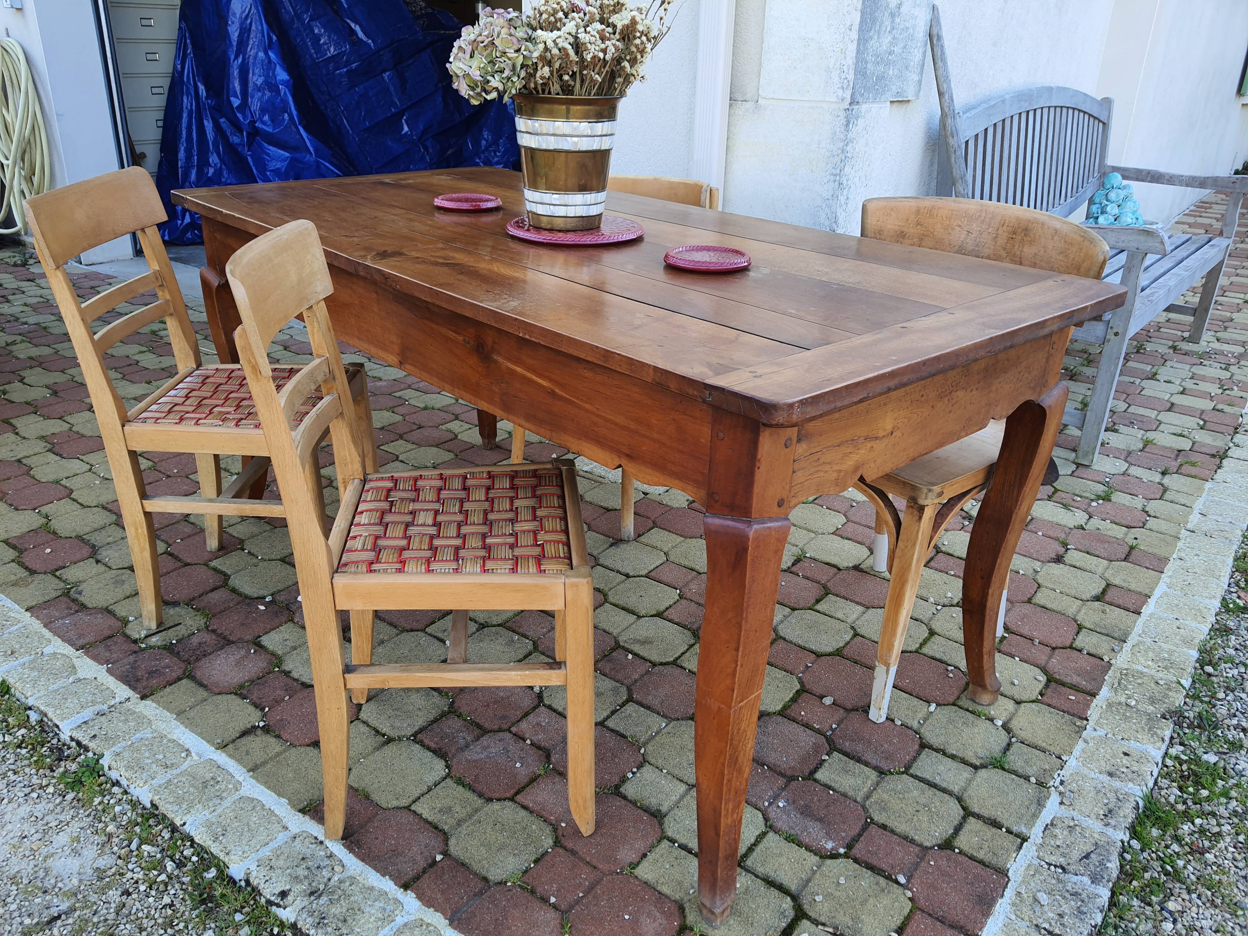 Vintage farm table