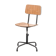 Vintage chair in metal and formica, 1970s