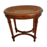 Tabouret de piano haute ou banquette de style Louis XVI époque 1900