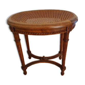 Tabouret de piano haute ou banquette de style Louis XVI époque 1900