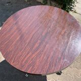 Table Roche Bobois around 1970 laminated rosewood