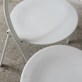 Mid-Century Italian Folding Chairs by Giorgio Cattelan for Cidue, Italy, 1970s, Set of 2