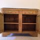 Art Deco Sideboard - Solid Oak - Black Marble