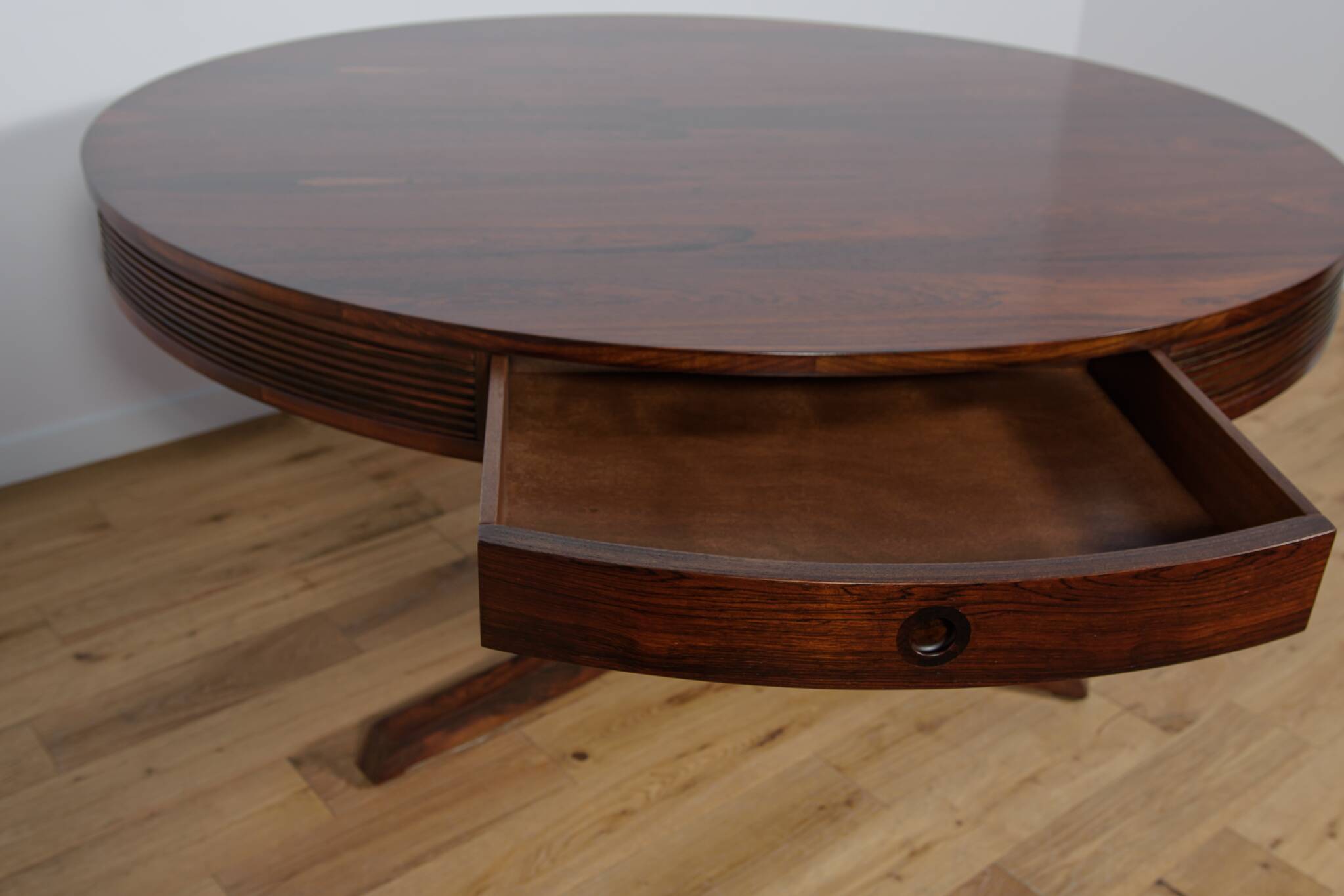 Mid Century Drum Dining Table  by Robert Heritage for Archie Shine, Great Britain, 1950s