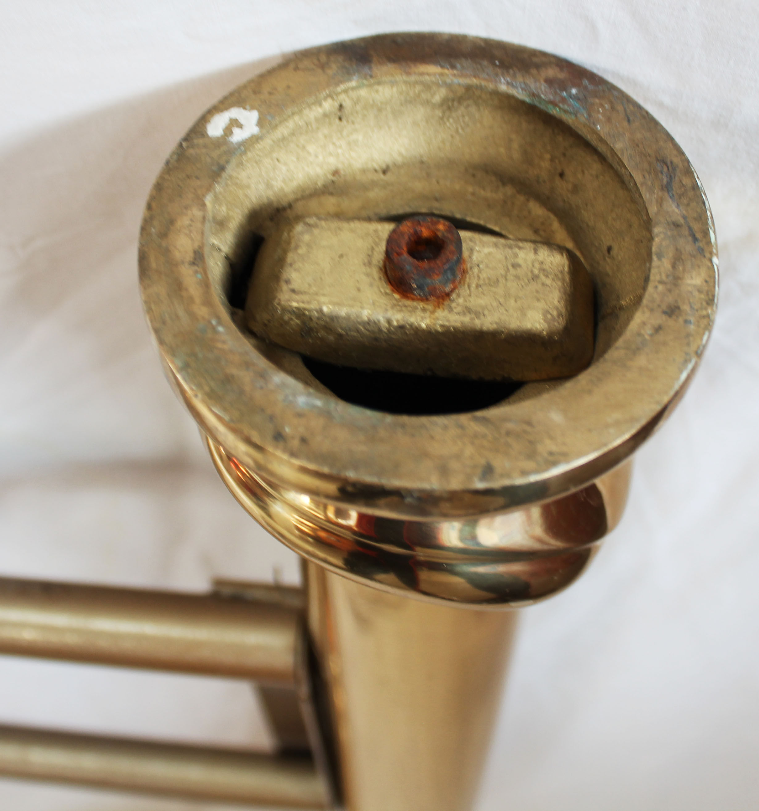 Brass headboard style "Lipparini"