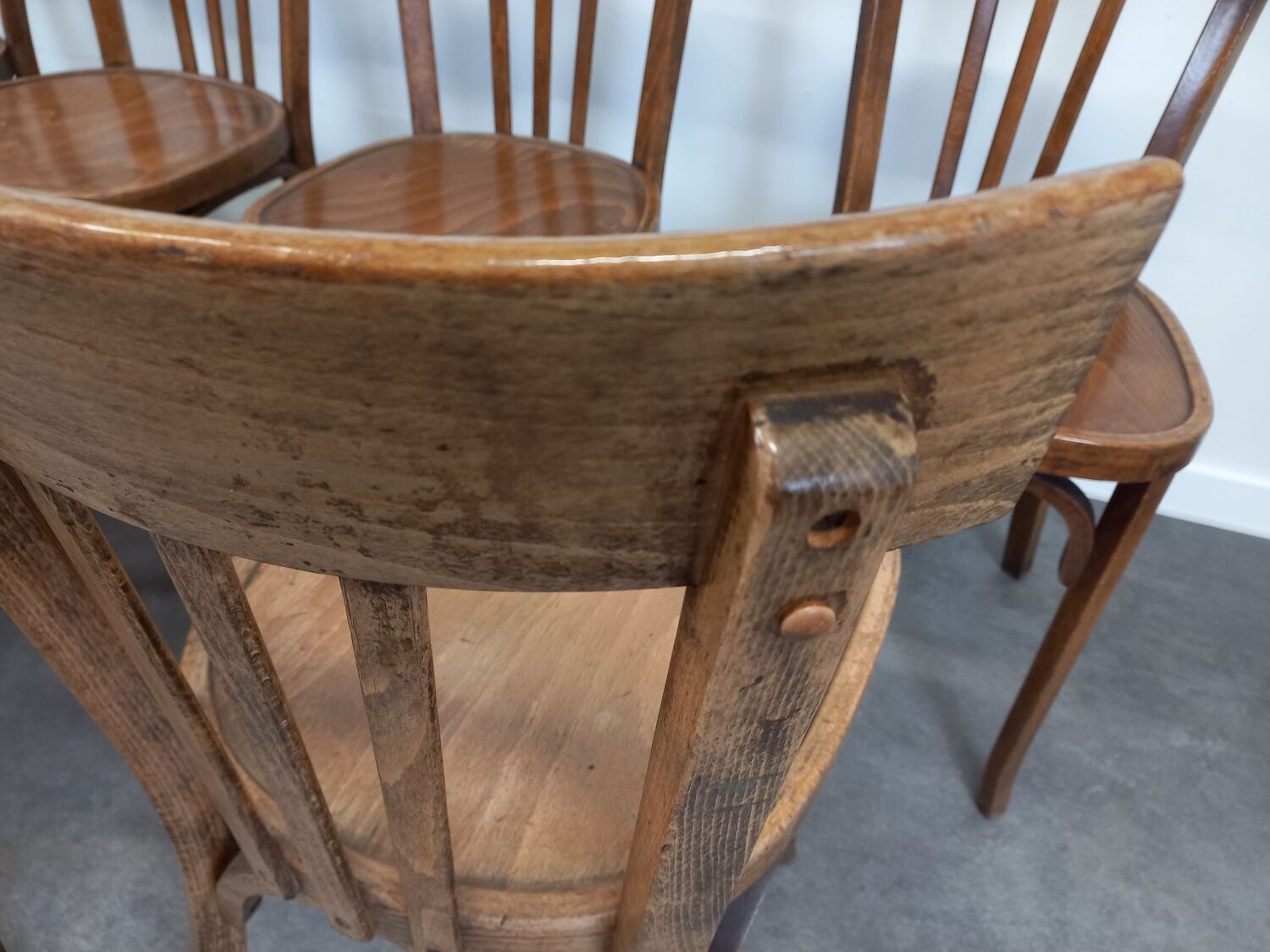 Baumann bistro chairs, set of 10