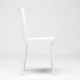 Lot de quatre chaises livia blanches, Gio Ponti