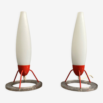 Set Napako desk lamps model 1616 1960s,