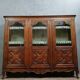 Louis XV style bookcase in walnut circa 1850-1880
