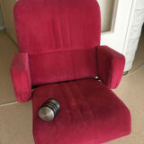 Vintage theater chair