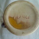 Service to orangeade in glazed earth, 1970s